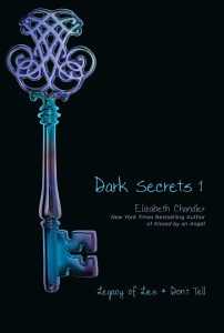 Legacy of Lies by Elizabeth Chandler — dark atmospheric book cover